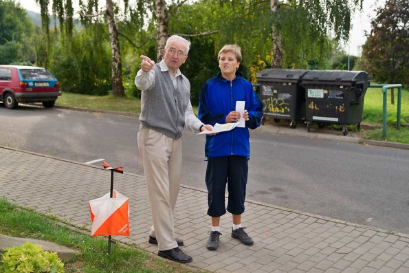 Příprava závodníků před závodem