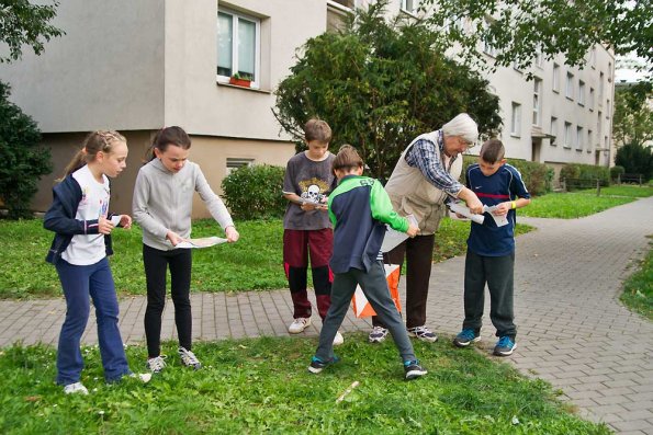 I. závod olympiády zlínských škol 2015/16 v OB na ZŠ Bartošova