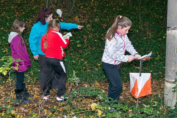 Závod Ol. zlínských škol v OB v okolí Malenovického hradu