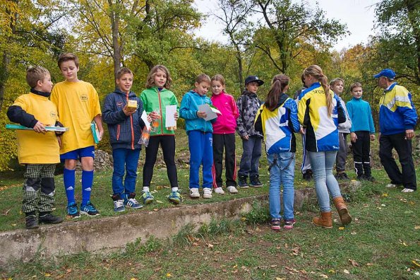 Závod Ol. zlínských škol v OB v okolí Malenovického hradu